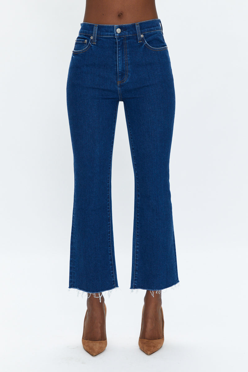 High-Rise Crop Boot Jean