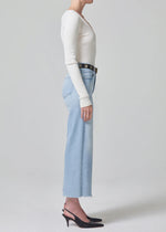 Lyra Crop Jean in Marquee