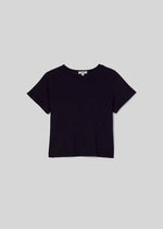 Adine Shrunken Tee - Black