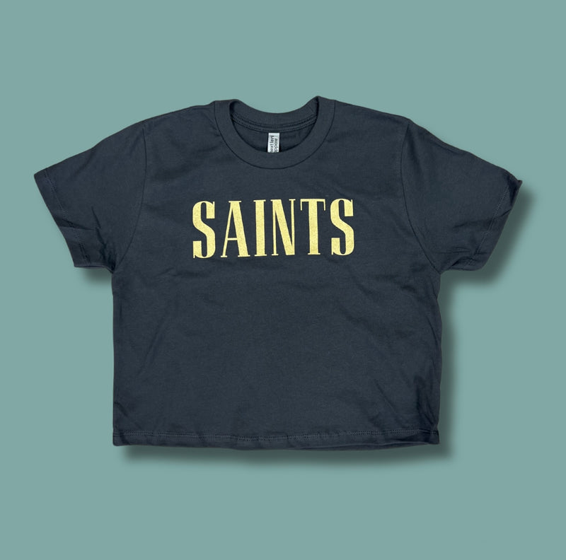 SAINTS Cropped Tee