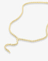 Serpent Lariat Necklace