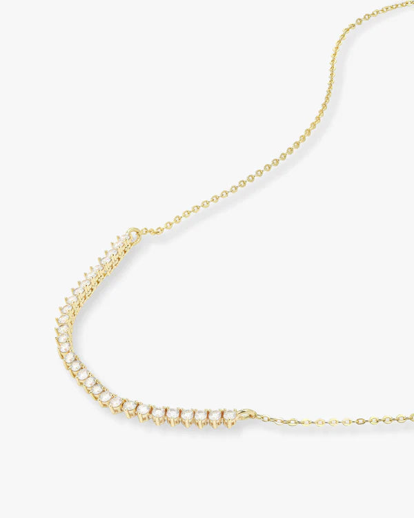 Not Your Basic Tennis Chain Necklace