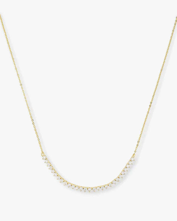 Not Your Basic Tennis Chain Necklace