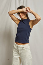 Phoebe Tank - Navy