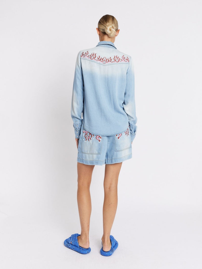 Cabana Flamme Denim Shirt