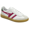 Viper Leather Sneaker - Fuchsia