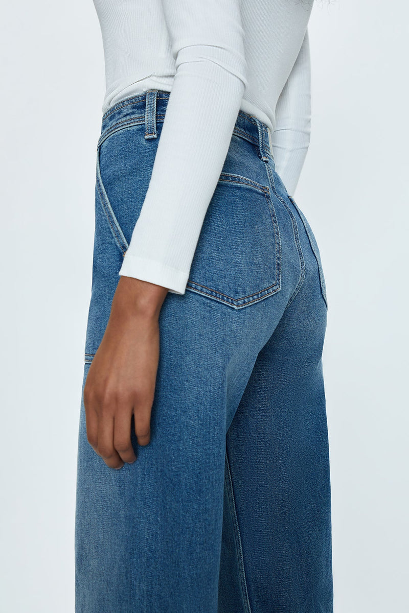 Penny Utility High Rise Wide Jean